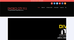 Desktop Screenshot of divorcecity911.com