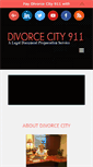Mobile Screenshot of divorcecity911.com